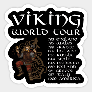 Viking World Tour Sticker